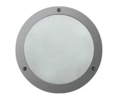 Dabmar Lighting W3900-L7-65K-GRY Cast Aluminum Wall Fixture, G24, Color Temperature 6500K, Gray Finish