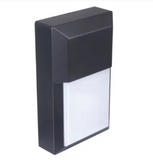 AFX Lighting WAS08650L30BK LED Outdoor Wall Pack, Semi Cut-Off, 650 lm, 120V, 3000K, Black