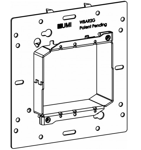 Orbit WBAR2G 2-Gang Universal Box Bracket