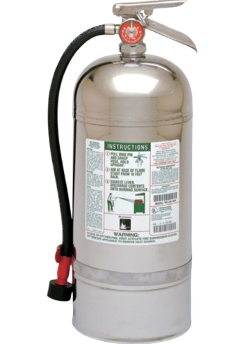 Kidde WC-100 6 Liter Class K Wet Chemical Fire Extinguisher, Rechargeable