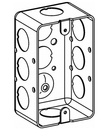 Orbit WDHB-1-50 Raised 1-7/8”, Drawn Deep Utility Box
