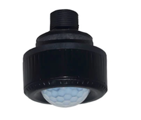 Westgate WEC-3MR-72-TLB-BK-3PIN 600W Max Zhaga Microwave Sensor Black with Base 12-24VDC (Optional Remote Control WEC-3RC)