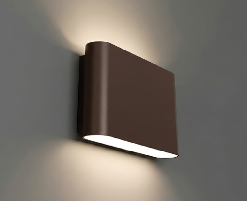 Westgate WEU-10-UDL-MCTP-BR-DD-P Modern Flat Wall Pack Up/Down Selectable Power & CCT, Dual Dimming