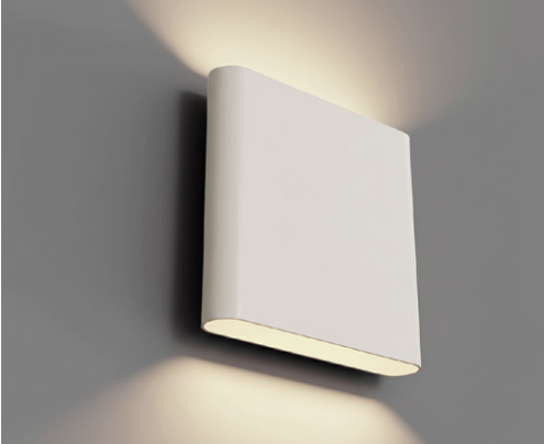 Westgate WEU-10-UDL-MCTP-WH-DD-P Modern Flat Wall Pack Up/Down Selectable Power & CCT, Dual Dimming