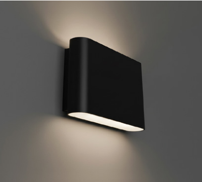 Westgate WEU-6-UDL-MCTP-BR-DD-P Modern Flat Wall Pack Up/Down Selectable Power & CCT, Dual Dimming