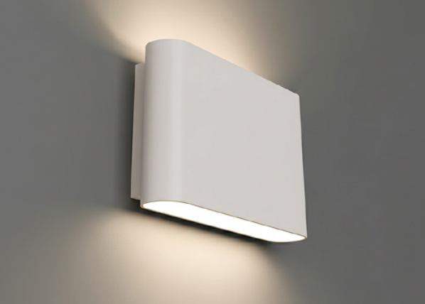 Westgate WEU-6-UDL-MCTP-WH-DD-P Modern Flat Wall Pack Up/Down Selectable Power & CCT, Dual Dimming