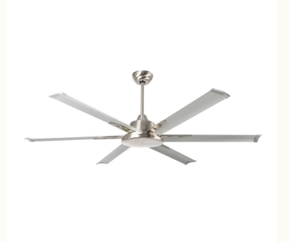 Westgate WF-DC-216-RC-6B-60-BN DC 6-Blade Ceiling Fan with Remote, Brushed Nickel Finish
