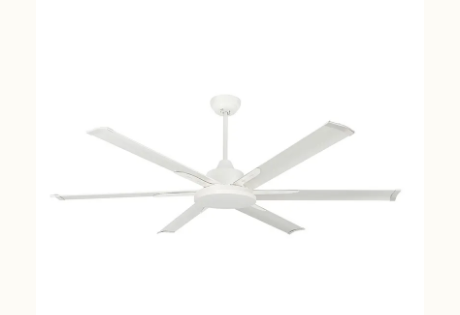 Westgate WF-DC-216-RC-6B-60-WH DC 6-Blade Ceiling Fan with Remote, White Finish