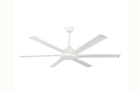 Westgate WF-DC-216-RC-6B-72-WH DC 6-Blade Ceiling Fan with Remote, White Finish