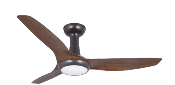 Westgate WFL-DC-352-RC-3B-52-MCT5-BRWA 52 Inch Outdoor Damp Loc 3-BLADE DC Fan & 18W & 5CCT Light Remote Brown