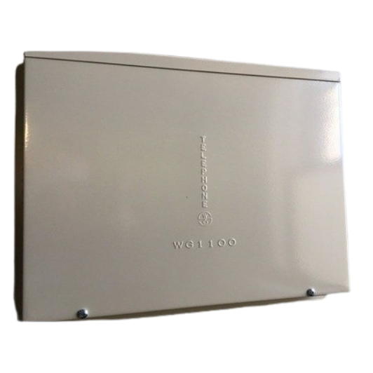 Wire Guard Systems WG1100SC-TV Weather Resistant Exterior Mounted Termination Cabinet