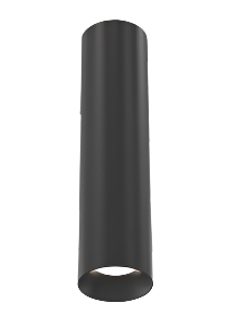 Eurofase Lighting WHSS01BR18042630WSP Whiskey Surface Mount, Broad 18" Cylinder Size, Gold Whiskey Baffle, Wattage 26W, Color Temperature 3000K, Beam Angle Wide 38°, Solite Diffuser, Black Finish