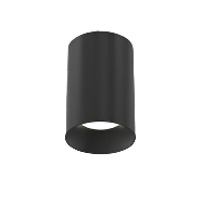 Eurofase Lighting WHSS01BR6011330WFR Whiskey Surface Mount, Broad 6" Cylinder Size, Matte Black Whiskey Baffle, Wattage 13W, Color Temperature 3000K, Beam Angle Wide 38°, Frosted Diffuser, Black Finish
