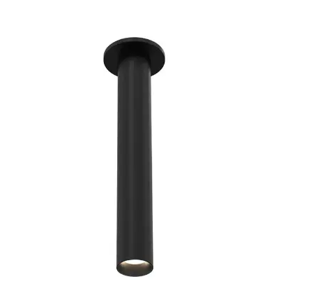 Eurofase Lighting WHSS01SL18011327MCL 18-in 13W Whiskey Surface Mount, Square, Medium, 120V-277V, 2700K, Black/Black, Clear