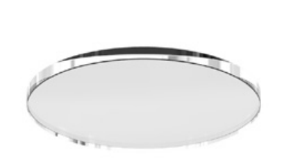 Eurofase Lighting WHSS01SL18011327MCL 18-in 13W Whiskey Surface Mount, Square, Medium, 120V-277V, 2700K, Black/Black, Clear