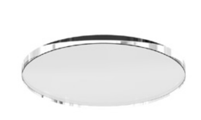 Eurofase Lighting WHSS01SL8021335MCL 8-in 13W Whiskey Surface Mount, Square, Medium, 120V-277V, 3500K, Black/White, Clear