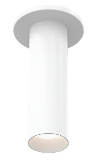 Eurofase Lighting WHSS02SL8011340WCL 8-in 13W Whiskey Surface Mount, Slim, Wide, 120V-277V, 40K, White/ Black Clear Finish