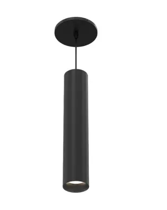 Eurofase Lighting WHSSU01SL13011340WCL 13-in 13W Whiskey Pendant Light, Square, Wide, 120V-277V, 4000K, Black/Black, Clear