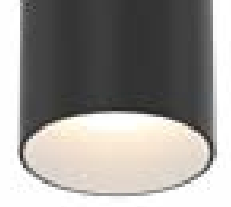 Eurofase Lighting WHSSU01SL8021330MCL 8-in 13W Whiskey Pendant Light, Square, Medium, 120V-277V, 3000K, Black/White, Clear