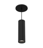 Eurofase Lighting WHSSU01SL8011330MHC 8-in 13W Whiskey Pendant Light, Square, Medium, 120V-277V, 3000K, Black/Black, HoneyComb