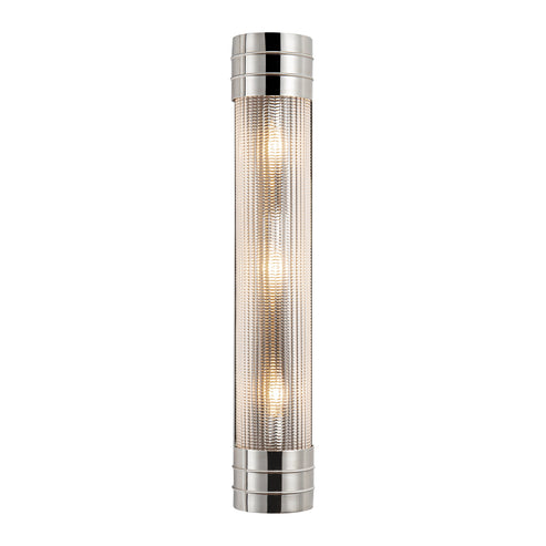 Alora Lighting WV348224PNPG Willard 24-in Wall/Vanity Light - Finish: Polished Nickel/Prismatic Glass