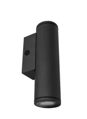 Westgate WMC1-12V-DL-MCT-BK LED Wall Cylinders Up-Light, Voltage 12V, Selectable CCT 30K/40K/50K, Wattage 3W, Black Finish
