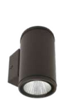 Westgate WMC1-12V-DL-MCT-ORB 1" LED 12V Wall Cylinders Light, MCTP 30K/40K/50K, Lumens 300Lm, Oil Rubbed Bronze Finish