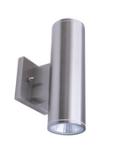 Westgate WMC6-UDL-MCTP-BN-DD-P 6" LED Cylinder Lights, 120-277V with Photocell, 3000K/4000K/5000K Brushed Nickel Finish