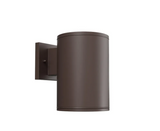 Westgate WMCL-DL-MCT-AZ LED Large Wall Mount Cylinder Lights, 20W, 3000K/4000K/5000K Antique Bronze Finish