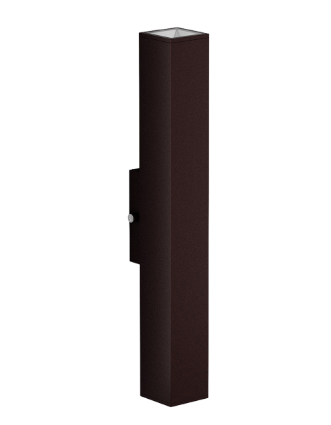 Westgate WMCS5-36-UDL-MCTP-DD-SIL 5 Inch Square X 35 Inch Outdoor Cylinder 30/40/50W 3CCT 120-277V DUAL-DIM Photocell Silver Finish