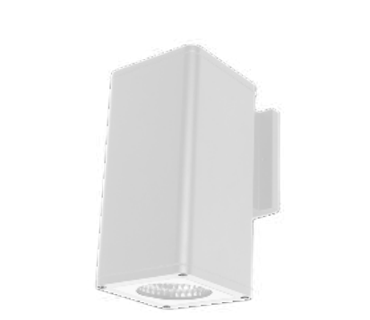 Westgate WMCSR-DL-MCTP-D-WH 4.3 Inch Round-Corner Square Down Light Cylinder Wattage/CCT Selectable 10W/18W/25W 3000K/4000K/5000K 0-10V Dimming White Finish