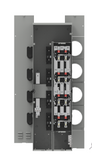 Siemens WMM42225J 120/208/240 VAC 225 Amp 3-Phase 65 kA 4-Wire 5-Jaw 4-Position Ring Meter Stack