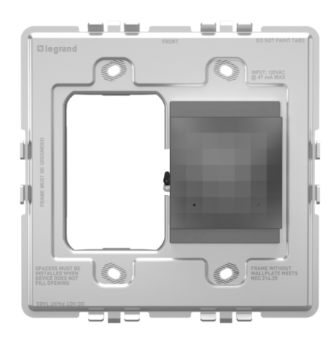 Legrand WNAH2M1 Adorne Smart Surface-Mount Gateway with Netatmo, Magnesium Finish