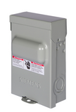 Siemens WNAS2060 240V 60A 10hp Steel Non-Automatic Switch AC Disconnect, 1-Phase, NEMA-3R