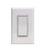 MaxLite WNS1RK-W Network Enocean/Ble 2.4Ghz Single Rocker Kinetic Wall Switch White