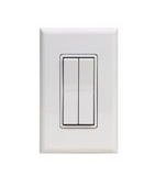 MaxLite WNS2RK-W Network Enocean/Ble 2.4Ghz Double Rocker Kinetic Wall Switch White