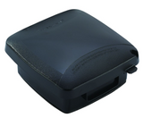 Intermatic WP5220BL 2.25" Extra-Duty Plastic In-Use Weatherproof Cover, Single-Gang, Vrt, Black