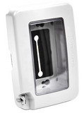 Intermatic WP6000W Low-Profile Plastic In-Use Weatherproof Cover, Single-Gang, Vrt/Hrz, White