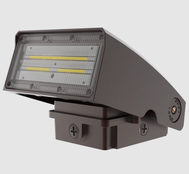 Eiko WPA-156-12W-750-UD-BZ Adjustable Wallpack, 1560 Lumens, 12 Watts, 70CRI, Color Temperature 5000K, Voltage 120-277V, Dimmable, Bronze