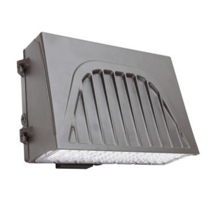 MaxLite WPC100UT4-WCSBPCCR Full Cutoff LED Wall Pack Light 100W, 120-277V, Type 4, CCT Select 3000K/4000K/5000K Wattage Select 40W/70W/100W, Bronze,On/Off Pc, C-Max Ready