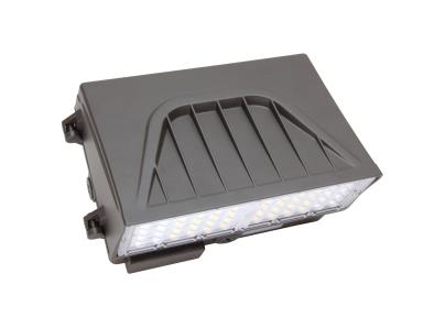 MaxLite WPC20U-WCSBPCCR LED WallMax Cutoff Wall Pack Light - 10/16/20W, 120-277V, CCT Select 3000/4000/5000K, Type 4, Bronze, On/off PC, C-max Ready