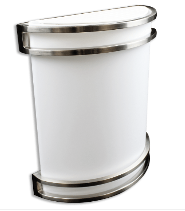 Eiko WS-SAT1015-4 LED Wall Sconce Light, 10", 15W, 4000K, 120V, Dimmable