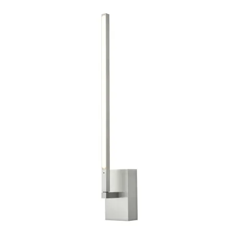 Kuzco Lighting WS25118-BN-UNV Pandora 21" Tall LED Wall Sconce Light, 3000K, 15W, 1190lm , Brushed Nickel Finish