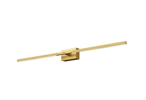 Kuzco Lighting WS25336-BG-UNV Pandora 5" Tall LED Wall Sconce Light, 3000K, 26W, 2290lm , Brushed Gold Finish