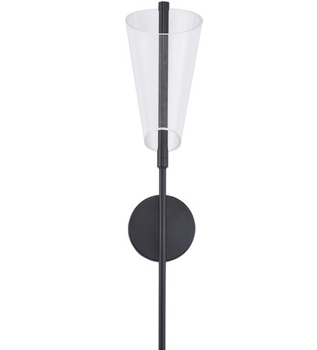 Kuzco Lighting WS62524-BK/LG Mulberry LED 5.38 inch Black and Light Guide Wall Sconce Wall Light