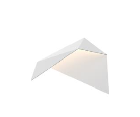Kuzco Lighting WS70410-WH-UNV Taro 8" Tall LED Wall Sconce Light, 8W, 3000K, 510lm, White Finish