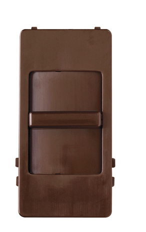 Wattstopper WSKIT Trademaster® Wide Slide Face Cover, Brown Finish