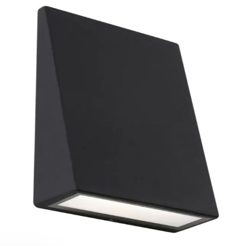AFX Lighting WTNW0810LAJUDBK Watson 10" LED Outdoor Wall Sconce, Wattage 20W, Multi-Color Temperature, Voltage 120-277V, Black