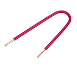 Orbit WTSO-8-RED 8” Solid Cu. #12awg Solid Wire Tail RED Finish