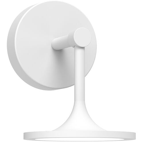 Alora Mood WV418006WH-UNV Issa LED 5.63 inch Bath Vanity Wall Light White Finish